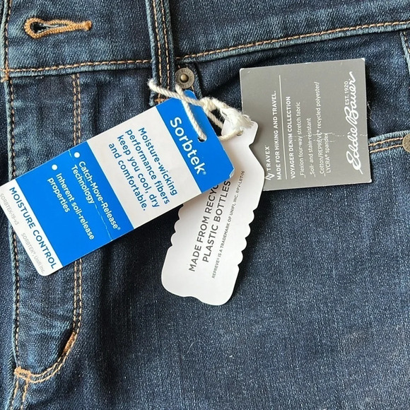 Eddie Bauer Voyager High Rise Boot Cut Jeans - Picture 3 of 5